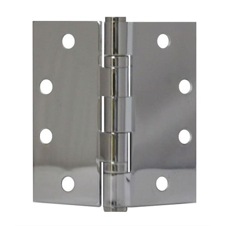 Don-Jo 4-1/2" x 4-1/2" Full Mortise Ball Bearing Square Corner Hinge BB74545651